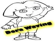 Dora Waving